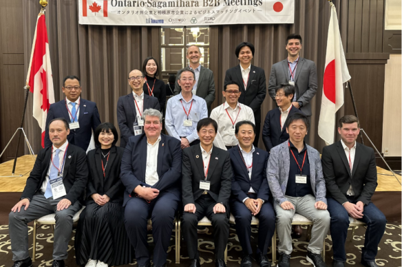 Organize Business Matchmaking Event with Companies from Ontario, Canada【相模原市】カナダ・オンタリオ州の企業とのビジネスマッチングイベントを開催しました！