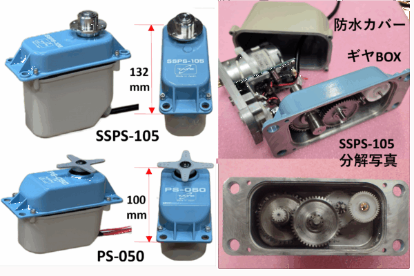 令和７年度トライアル発注認定製品　サーボモーター（SSPS-105、PS-050）／株式会社トモエレクトロ